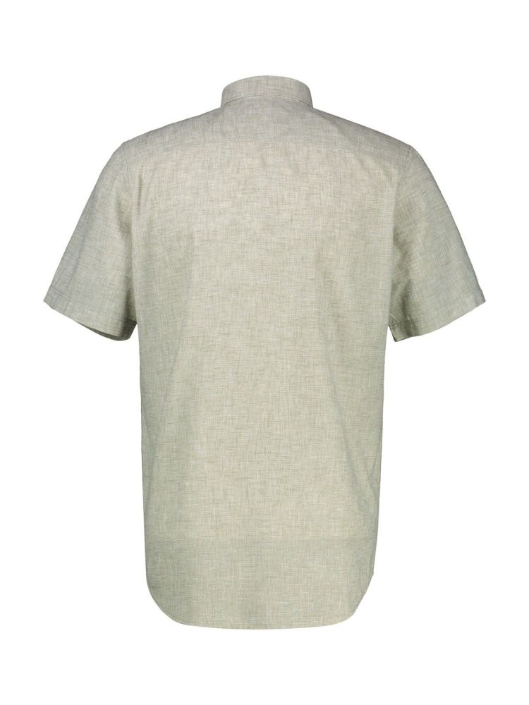 Lerros Overhemd Groen heren (CBD FANCY FIL A FIL SHIRT - 2562440.633) - GL Sport (Sluis)