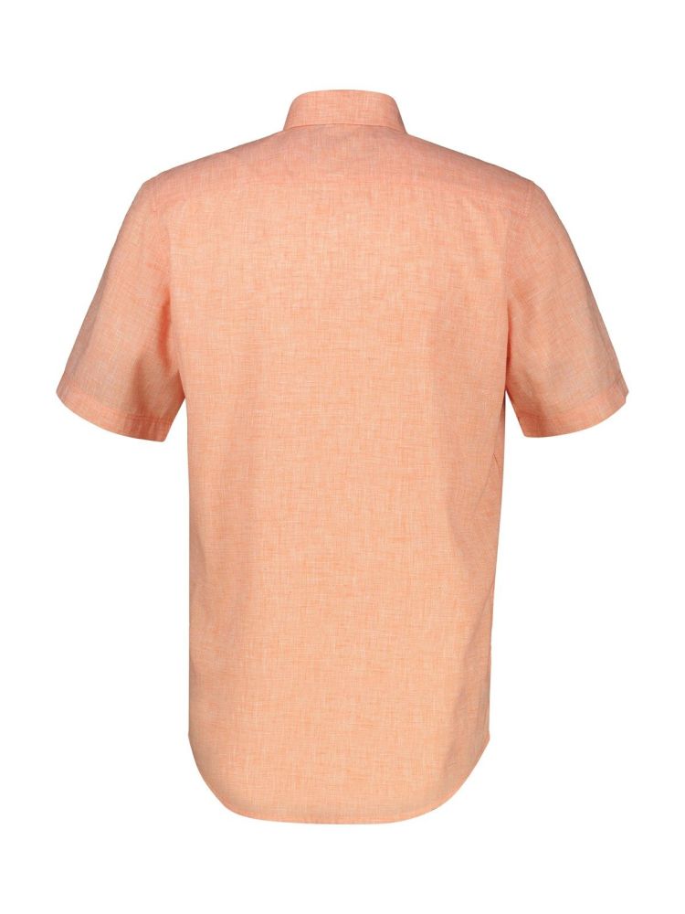 Lerros Overhemd Oranje heren (CBD FANCY FIL A FIL SHIRT - 2562440.918) - GL Sport (Sluis)