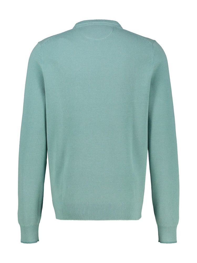 Lerros Pull Blauw heren (CREWNECK 2-TONE - 25D5012.465) - GL Sport (Sluis)
