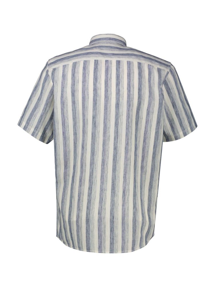 Lerros Overhemd Blauw heren (OVERHEMD S/S - 2632048.448) - GL Sport (Sluis)