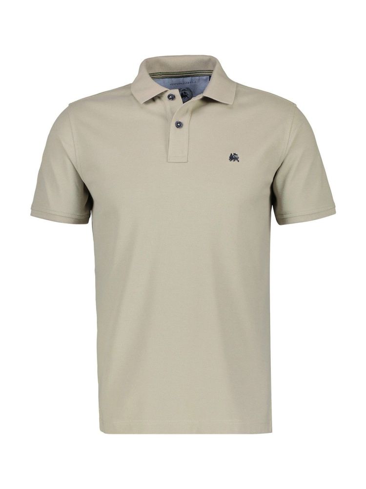 Lerros Polo Beige heren (POLO PERFORMANCE - 2003299.707) - GL Sport (Sluis)
