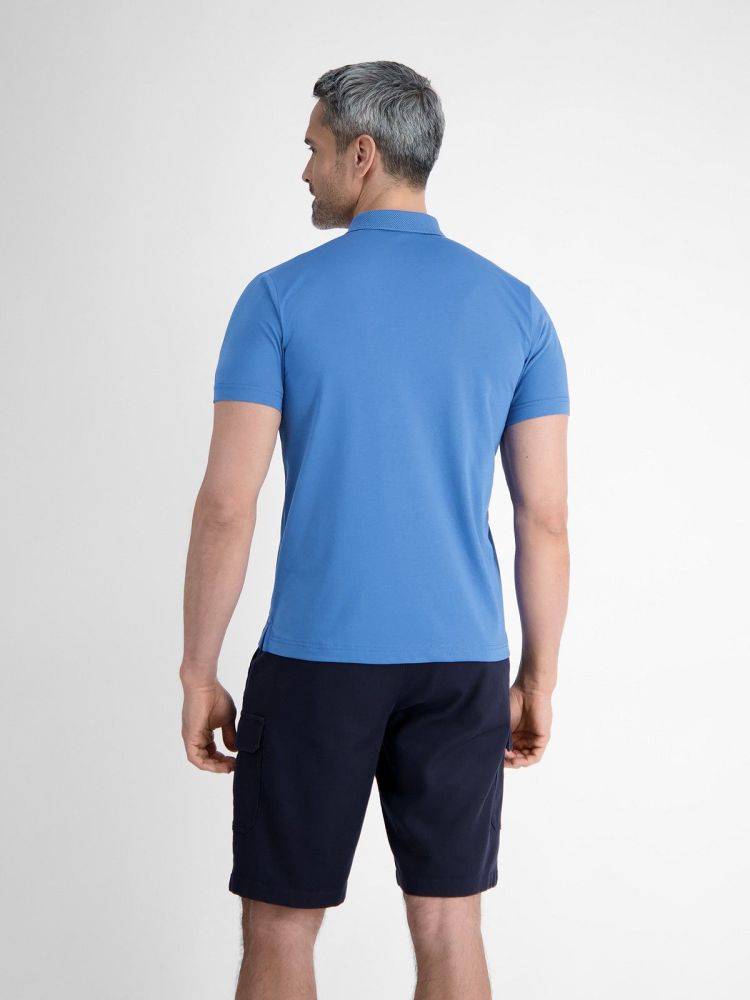 Lerros Polo Blauw heren (POLO PERFORMANCE  - 2553249.435) - GL Sport (Sluis)