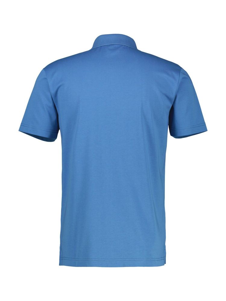 Lerros Polo Blauw heren (POLO PERFORMANCE  - 2553249.435) - GL Sport (Sluis)
