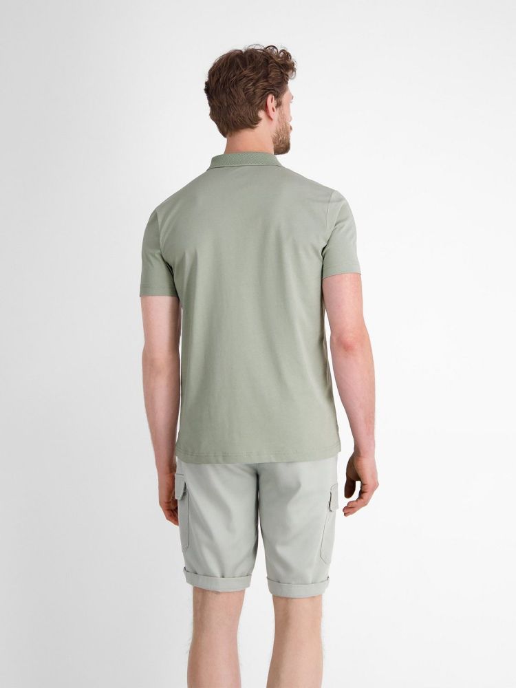 Lerros Polo Groen heren (POLO PERFORMANCE  - 2553249.485) - GL Sport (Sluis)
