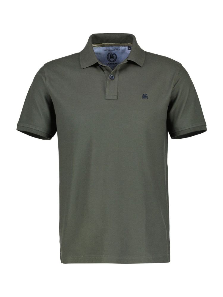 Lerros Polo Olijfgroen