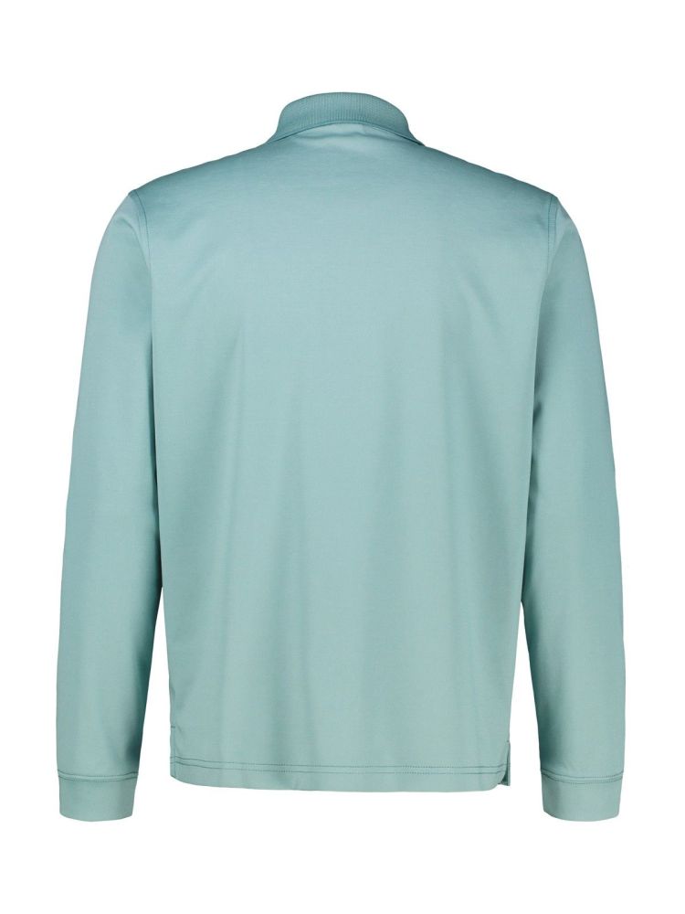 Lerros Polo Blauw heren (POLO PIMA LS - 25D4211.465) - GL Sport (Sluis)