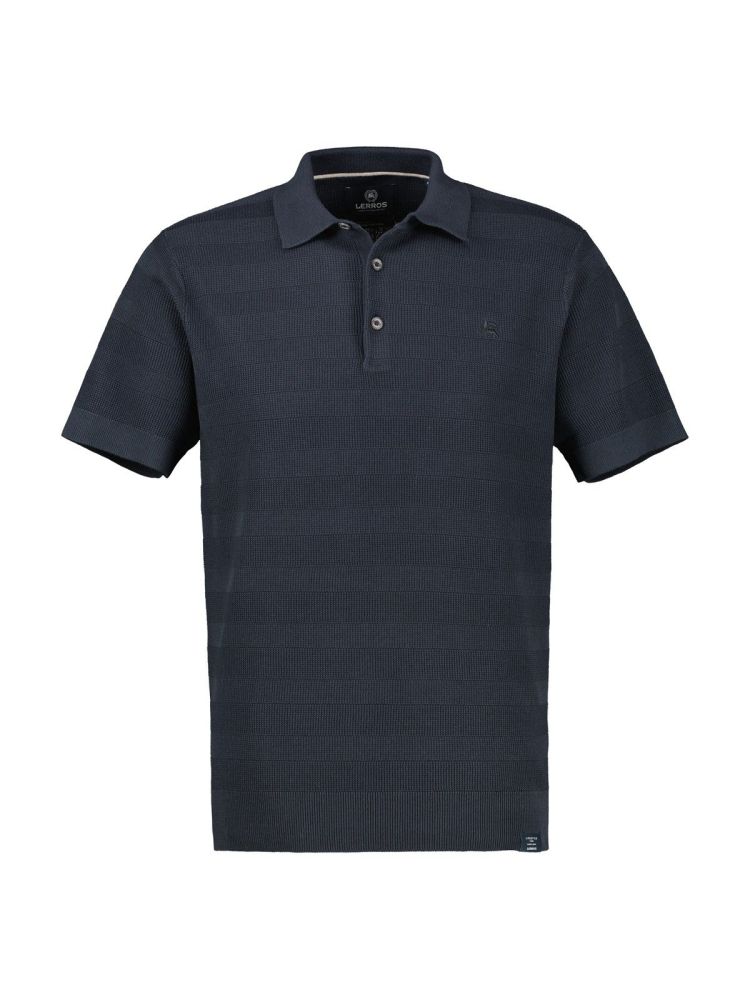 Lerros Polo Blauw