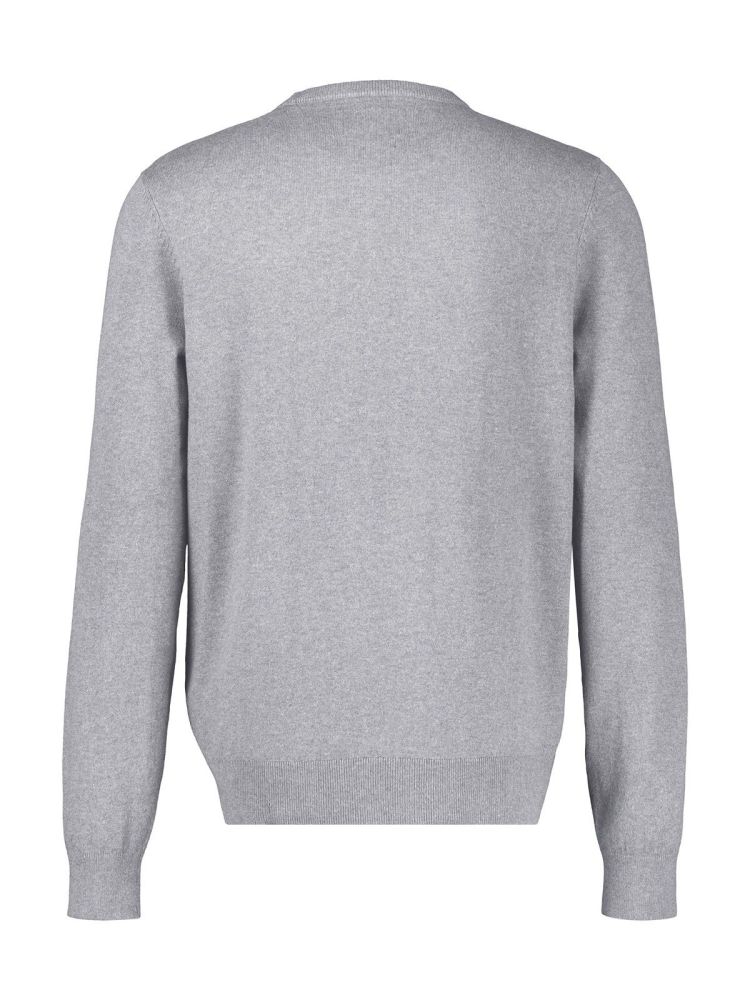 Lerros Pull Grijs heren (PULLOVER O-NECK - 2005007.259) - GL Sport (Sluis)