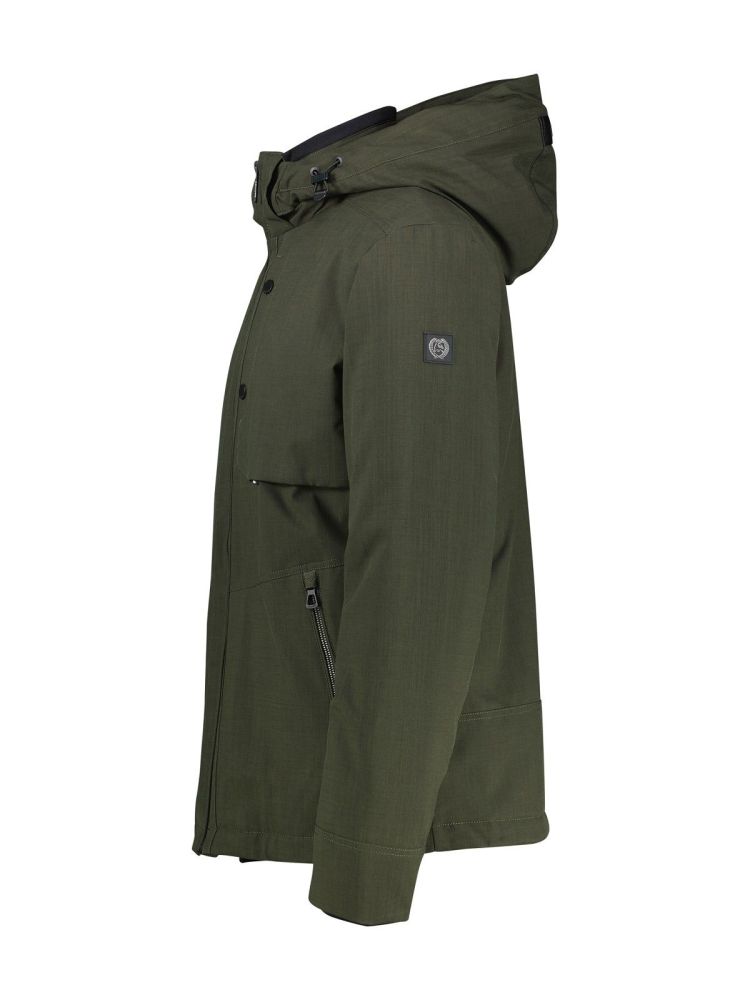 Lerros Jas Olijfgroen heren (STRUCTURE BLOUSON - 2597019.683) - GL Sport (Sluis)