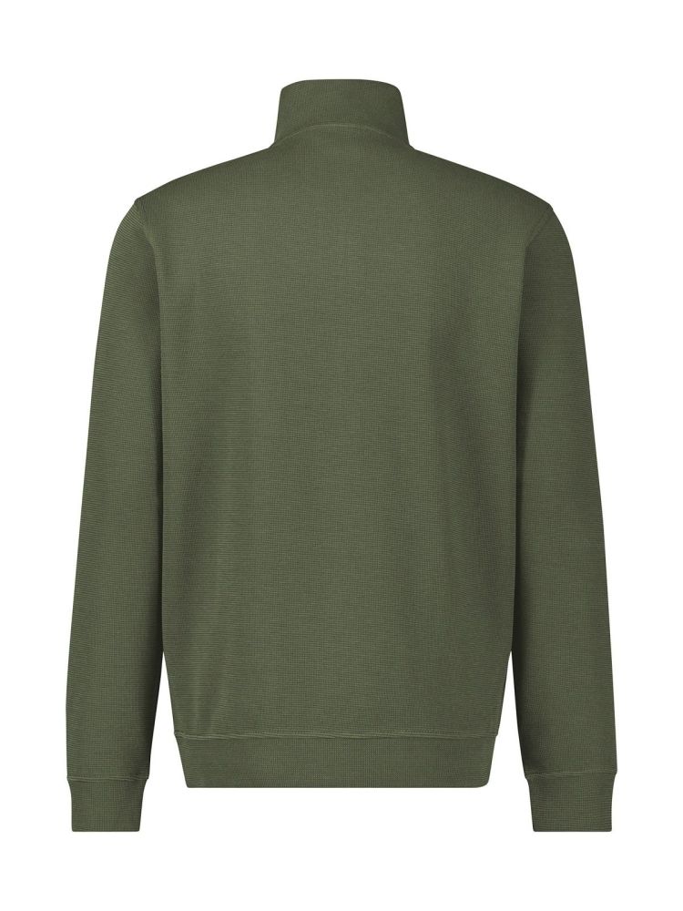 Lerros Vest Olijfgroen heren (SWEAT JACKET SELANIK - 2584503.661) - GL Sport (Sluis)