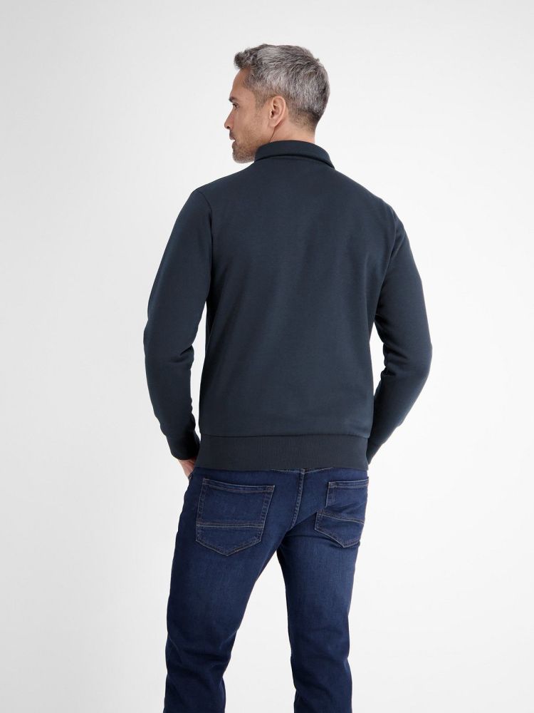 Lerros Polo Blauw heren (SWEAT POLO PELPA - 2584235.485) - GL Sport (Sluis)