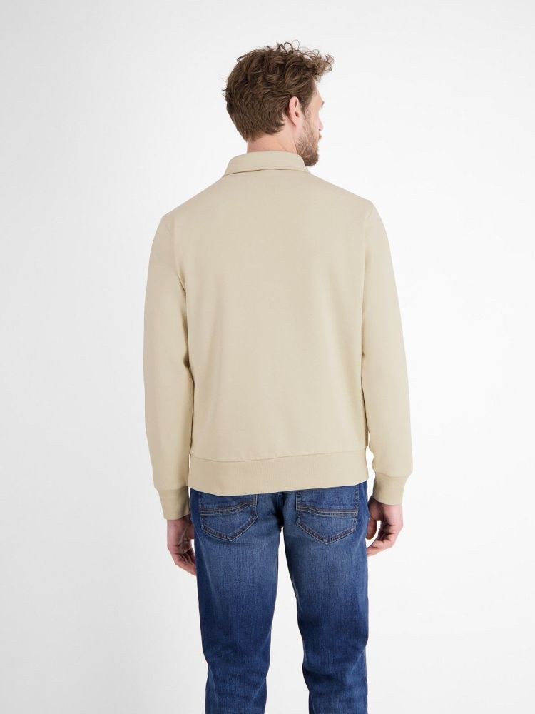 Lerros Polo Off-white heren (SWEAT POLO PELPA - 2584235.108) - GL Sport (Sluis)