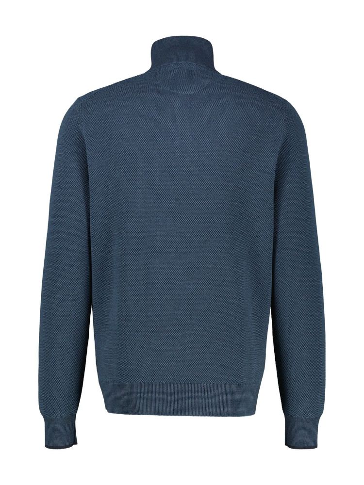 Lerros Pull Blauw heren (TROYER 2-TONE - 25D5413.485) - GL Sport (Sluis)