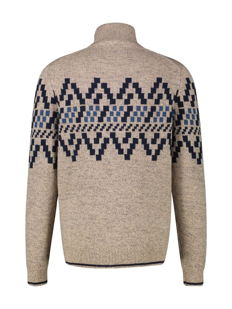 Lerros Pull Beige heren (TROYER JAQUARDTWIST - 2595428.125) - GL Sport (Sluis)