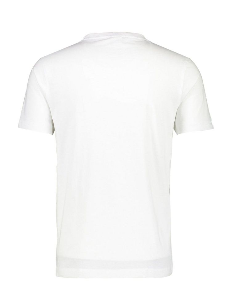 Lerros T-shirt Wit heren (T-SHIRT 0-NECK NOS - 2003000.100) - GL Sport (Sluis)