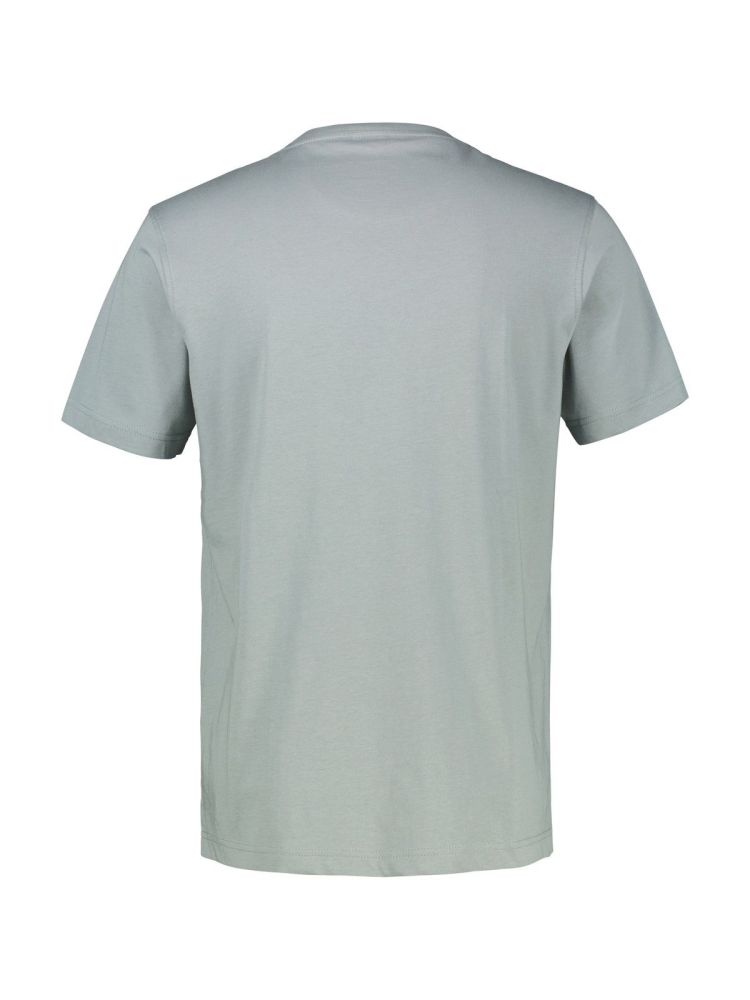Lerros T-shirt Grijs heren (T-SHIRT 0-NECK SOLID - 2623000.228) - GL Sport (Sluis)