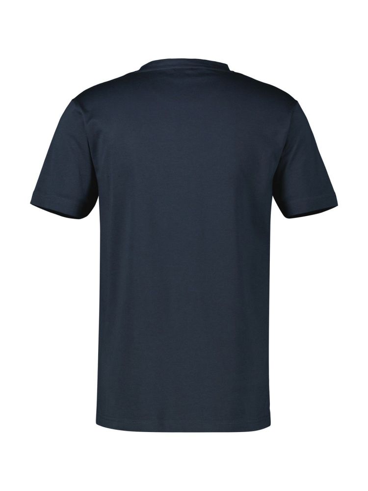 Lerros T-shirt Blauw heren (T-SHIRT O-NECK PIMA COTTON - 2003010.485) - GL Sport (Sluis)