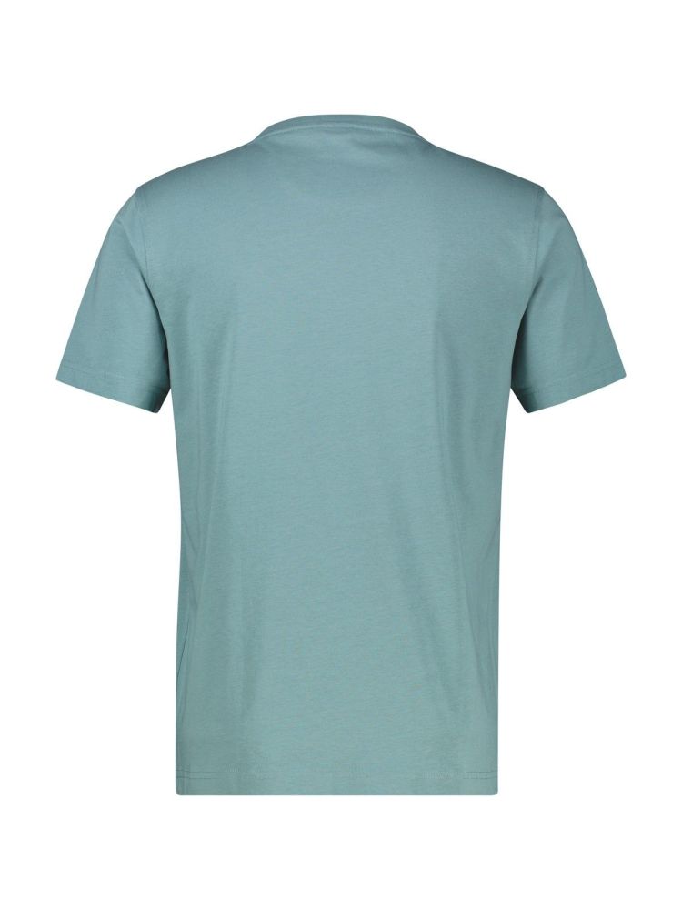 Lerros T-shirt Blauw heren (T-SHIRT O-NECK SOLID - 25D3000.465) - GL Sport (Sluis)