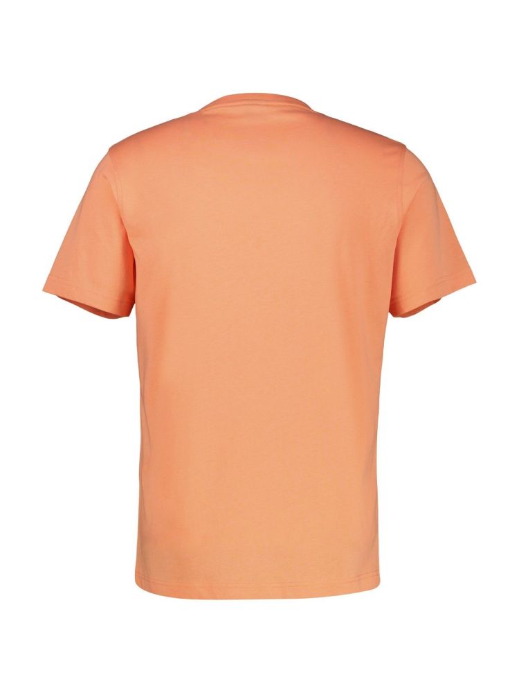 Lerros T-shirt Oranje heren (T-SHIRT O-NECK SOLID - 2553000.918) - GL Sport (Sluis)