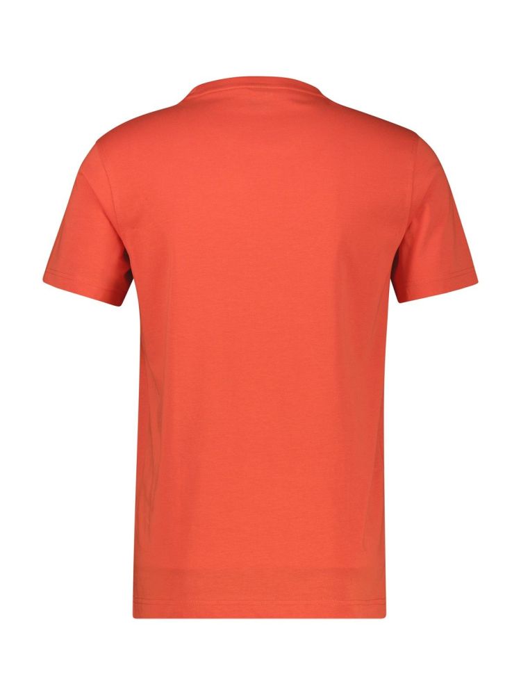 Lerros T-shirt Rood heren (T-SHIRT O-NECK SOLID - 25D3000.328) - GL Sport (Sluis)