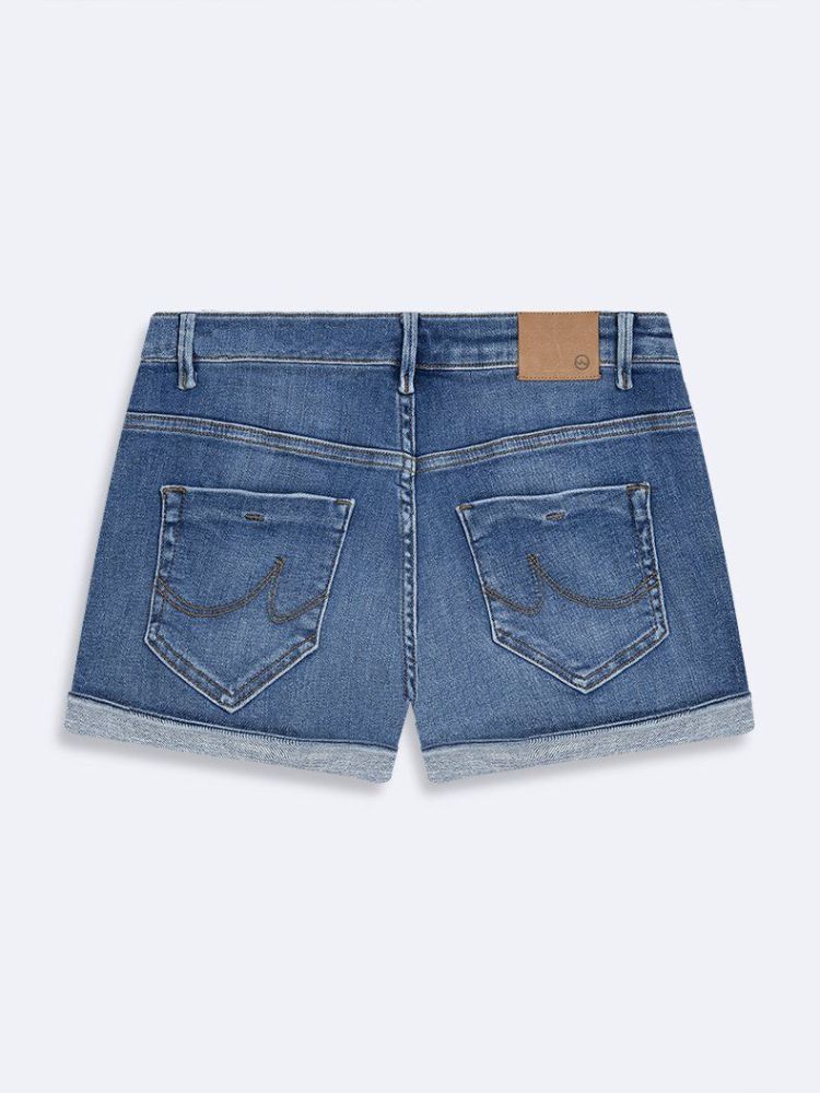 LTB  Short Blauw dames (JUDIE RAYANA WASH - 1009.60136.15919.56069) - GL Sport (Sluis)