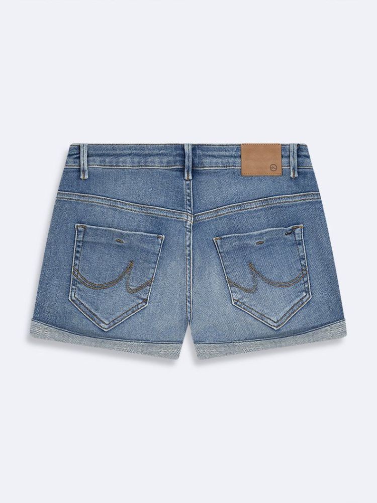 LTB  Short Blauw dames (JUDIE VELINA WASH - 1009.60136.15919.56068) - GL Sport (Sluis)