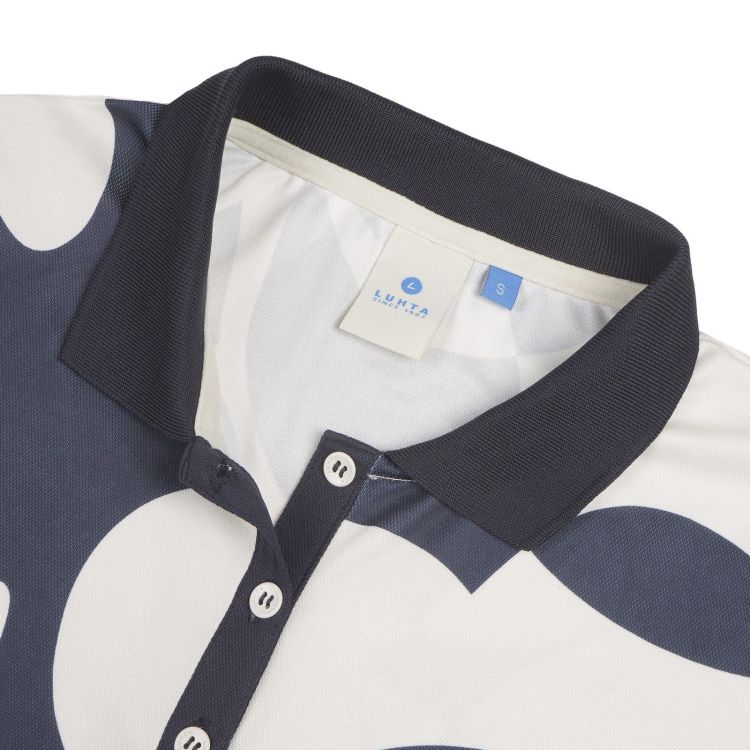 Luhta Polo Blauw dames (ALAJOKI POLO - 39321.390) - GL Sport (Sluis)