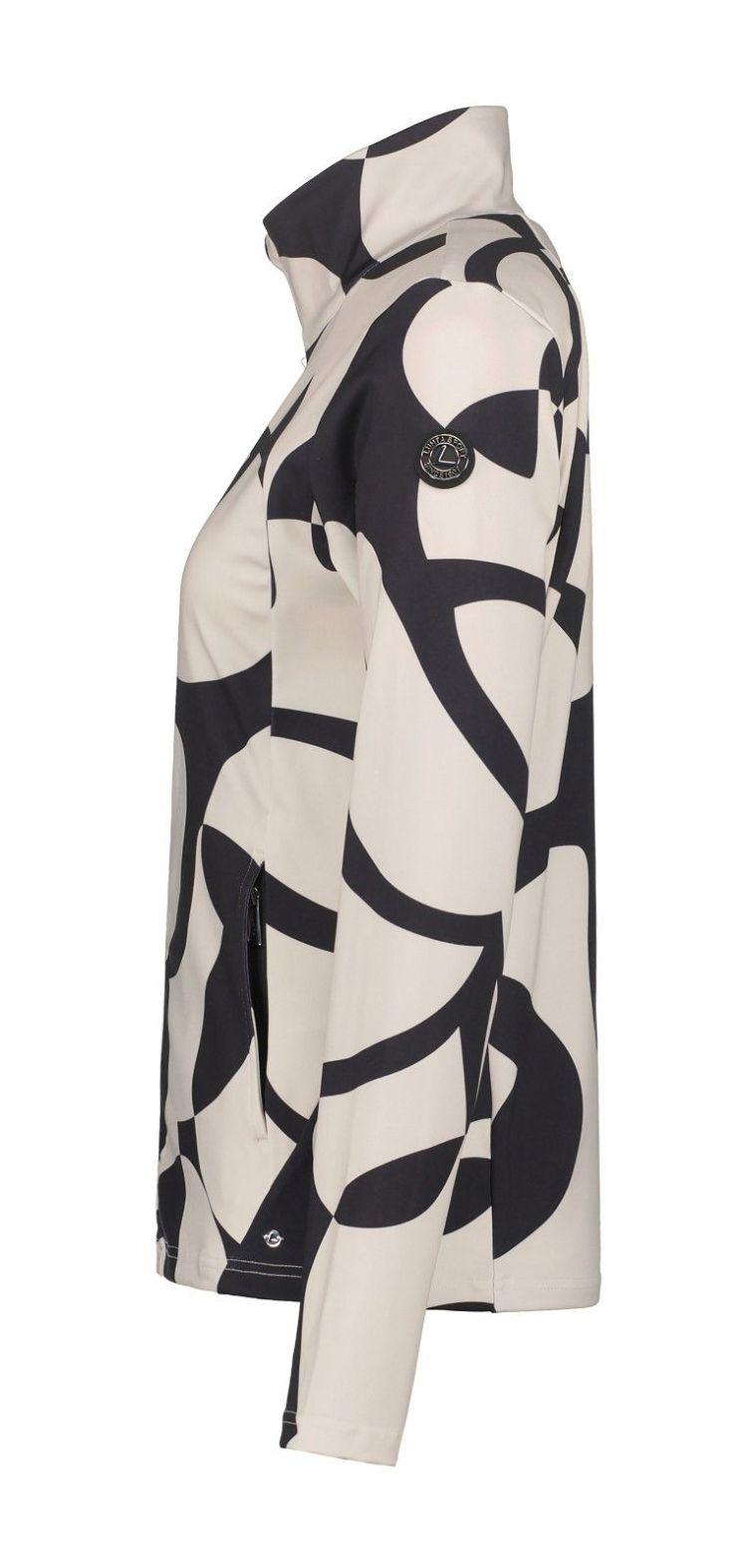 Luhta Vest Zwart/Wit dames (ARMISVESI VEST - 39312.990) - GL Sport (Sluis)