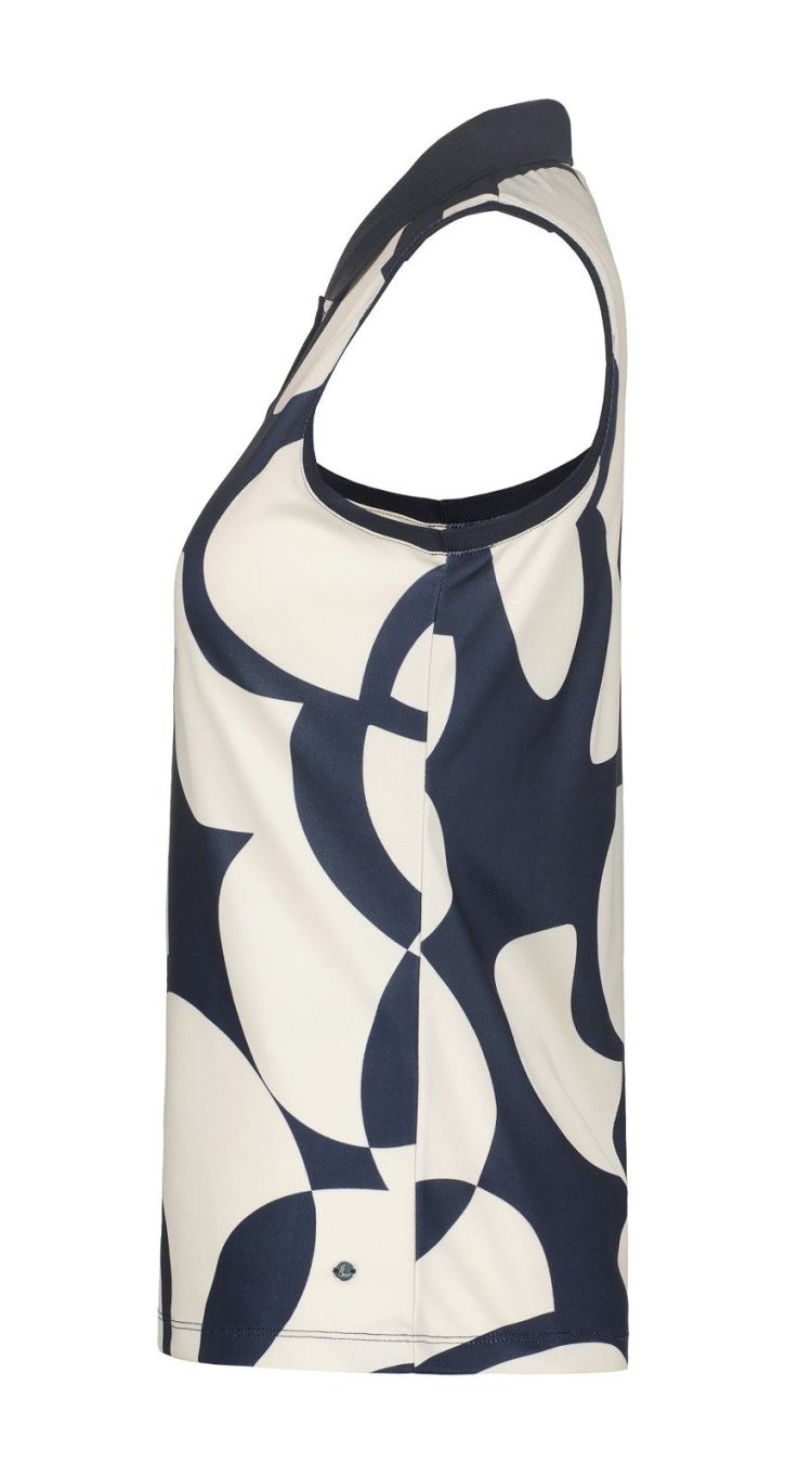 Luhta Polo Blauw dames (AUUTINEN POLO SS - 39294.390) - GL Sport (Sluis)