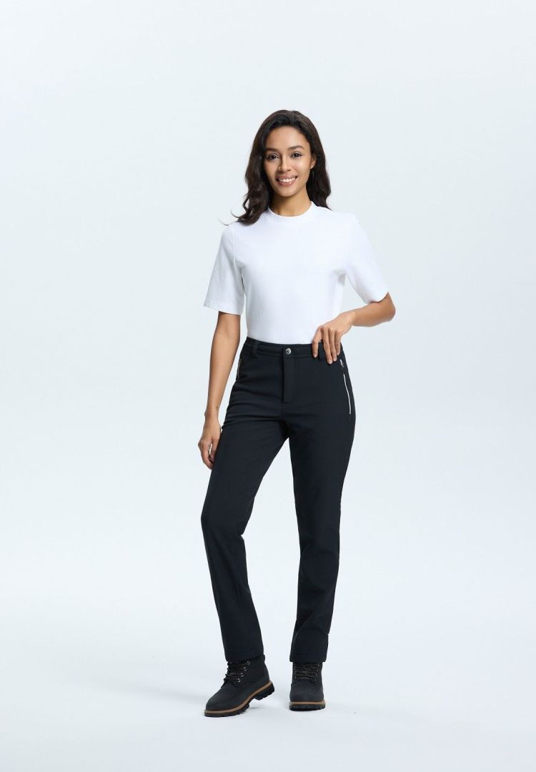 Luhta Wandelbroek Zwart dames (EROTTAJA PANTS - 30763.991) - GL Sport (Sluis)