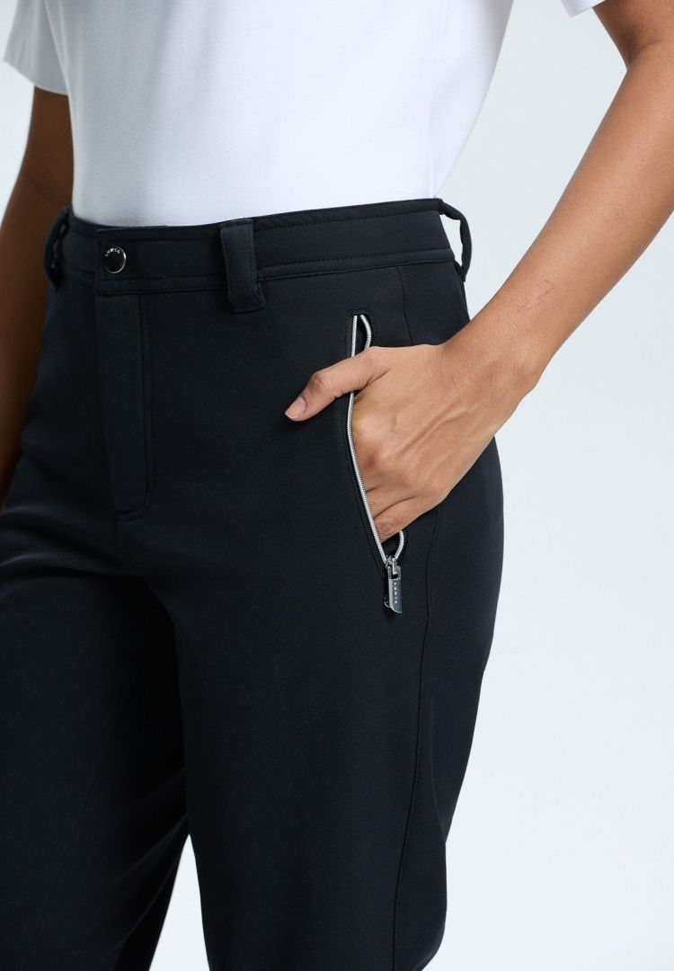 Luhta Wandelbroek Zwart dames (EROTTAJA PANTS - 30763.991) - GL Sport (Sluis)