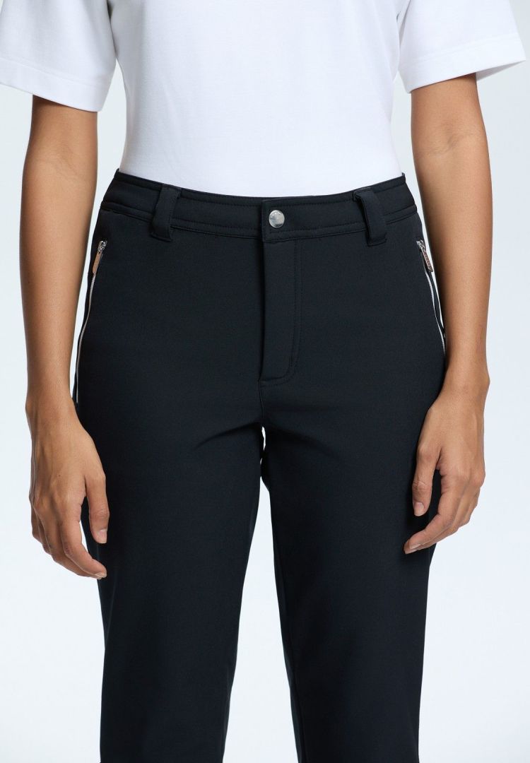 Luhta Wandelbroek Zwart dames (EROTTAJA PANTS - 30763.991) - GL Sport (Sluis)