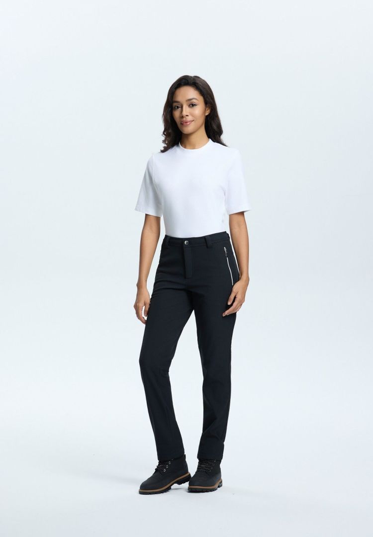 Luhta Wandelbroek Zwart dames (EROTTAJA PANTS - 30763.991) - GL Sport (Sluis)