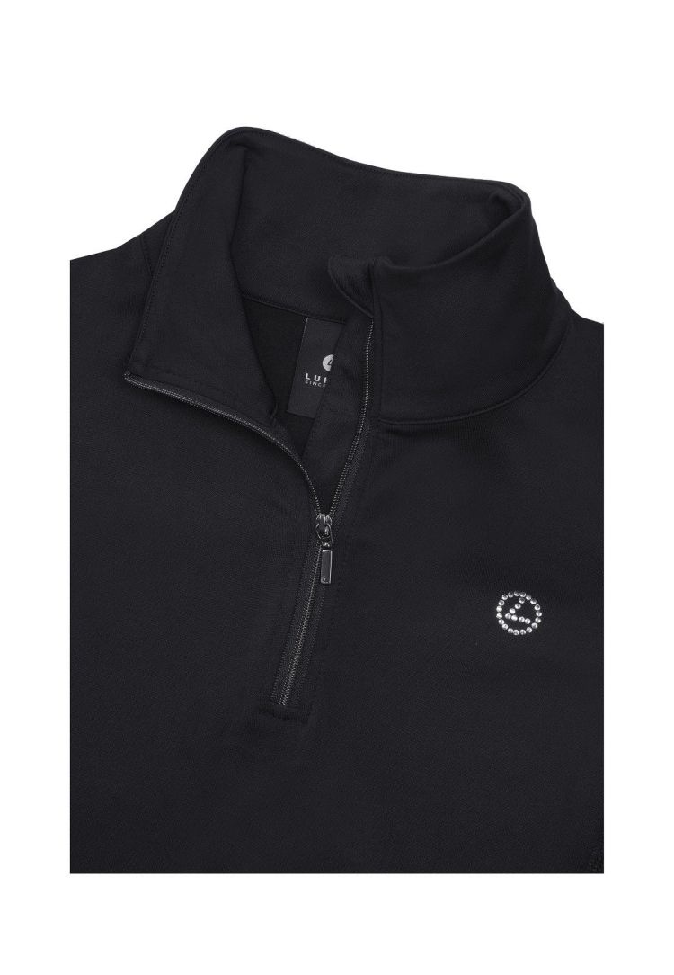 Luhta Skipully Zwart dames (HAILUOTO SKI PULLY - 32280.990) - GL Sport (Sluis)
