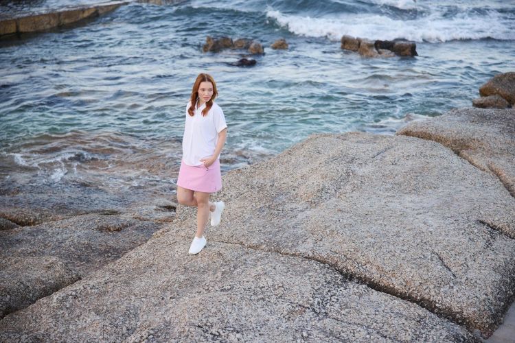 Luhta Short Roze dames (HOPIALA SKIRT - 39730.610) - GL Sport (Sluis)