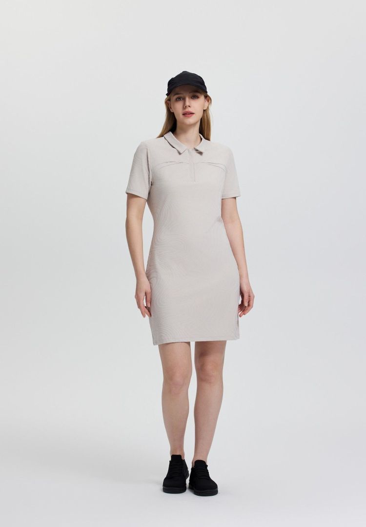 Luhta Jurk Beige dames (ILMOSALO JURK - 39390.030) - GL Sport (Sluis)