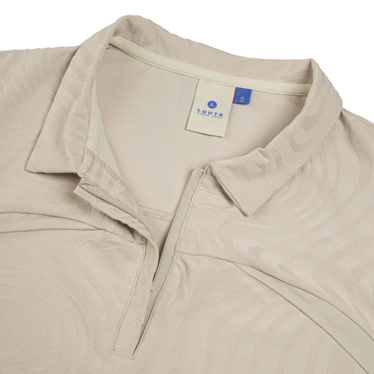 Luhta Jurk Beige dames (ILMOSALO JURK - 39390.030) - GL Sport (Sluis)