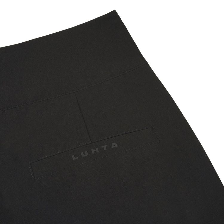 Luhta Short Zwart dames (INKERNIEMI SKIRT - 39703.990) - GL Sport (Sluis)