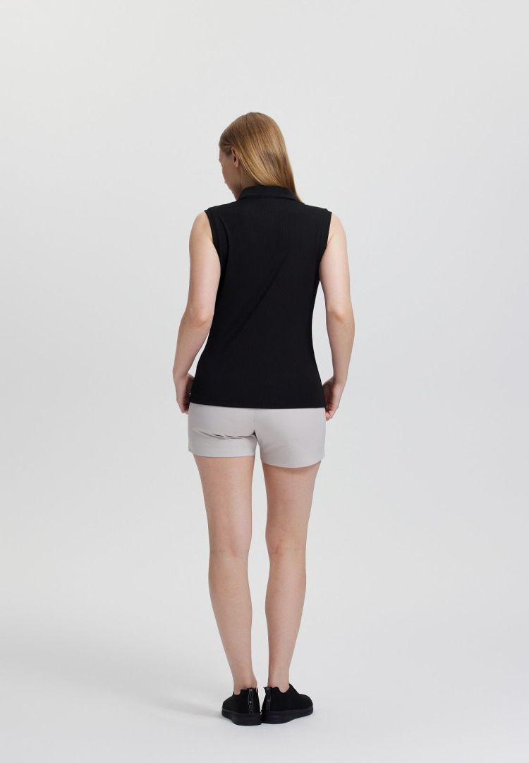 Luhta Polo Zwart dames (INNOPURO POLO SS - 39333.990) - GL Sport (Sluis)