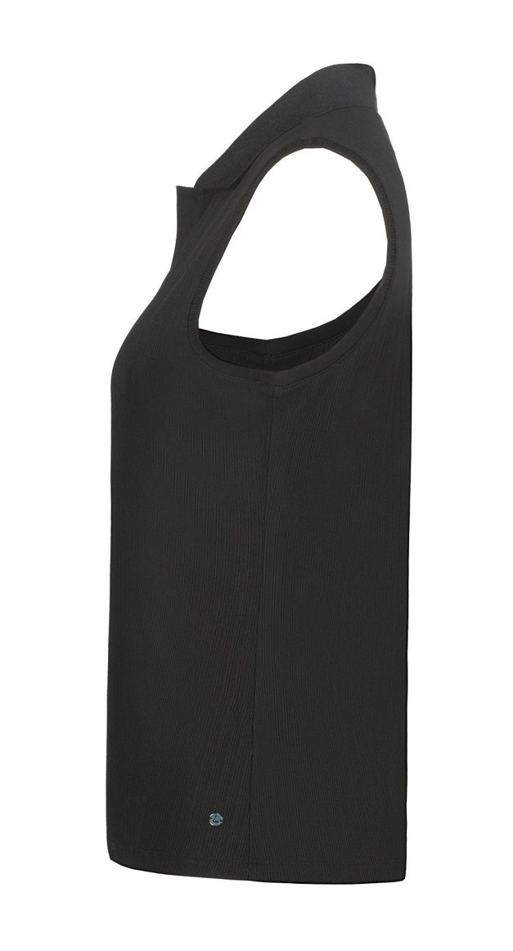 Luhta Polo Zwart dames (INNOPURO POLO SS - 39333.990) - GL Sport (Sluis)