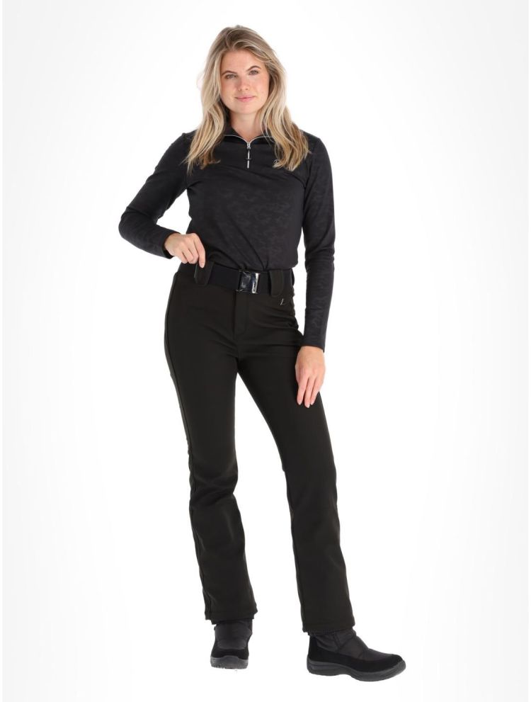 Luhta Skibroek Zwart dames (JOENSUU PANTS - 36717.990) - GL Sport (Sluis)