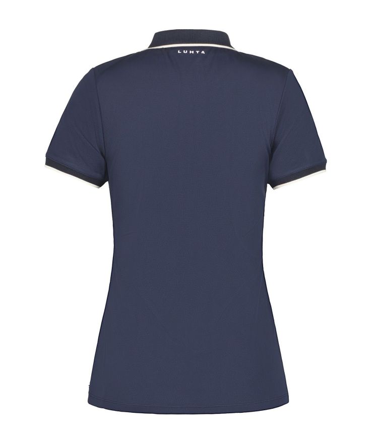 Luhta Polo Blauw dames (KIVIMAA POLO - 39283.390) - GL Sport (Sluis)
