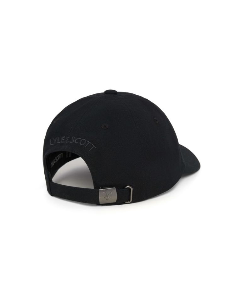 Lyle & Scott Pet Zwart heren (BASEBALL CAP - HE2321A.Z865) - GL Sport (Sluis)