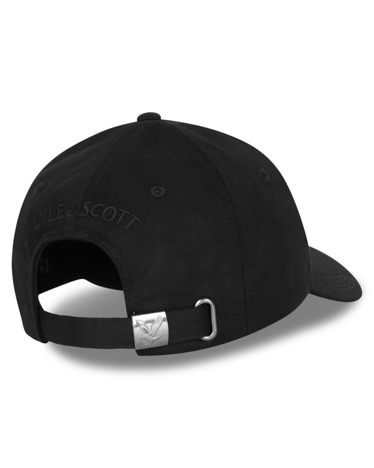 Lyle & Scott Pet Zwart heren (BASEBALL CAP - HE906AF.Z865) - GL Sport (Sluis)