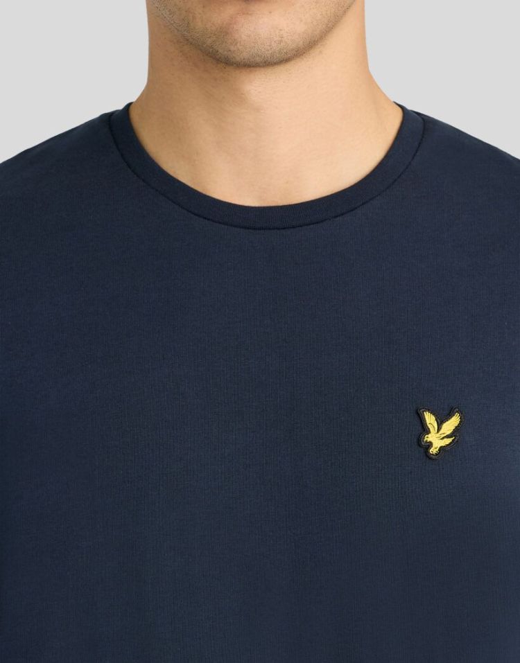 Lyle & Scott T-shirt lange mouw Blauw heren (BOXY FIT LONG SLEEVE T-SHIRT - TS2530V.Z271) - GL Sport (Sluis)