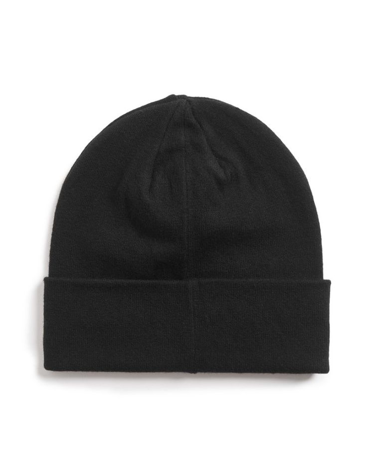 Lyle & Scott Muts Zwart heren (COTTON MERINO BEANIE - HE2313A.Z865) - GL Sport (Sluis)