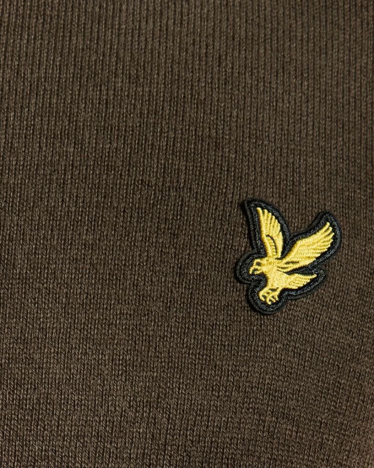 Lyle & Scott Pull Bruin heren (COTTON MERINO CREW NECK JUMPER - KN2110VC.X863) - GL Sport (Sluis)