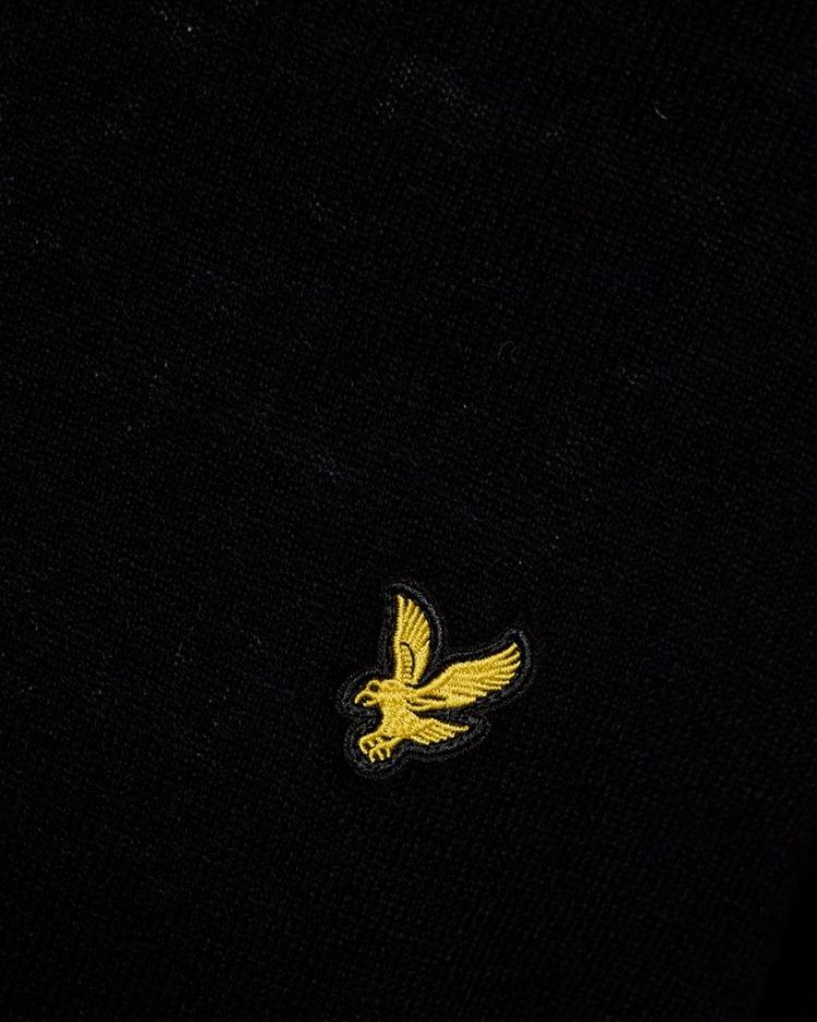 Lyle & Scott Pull Zwart heren (COTTON MERINO QUARTER ZIP JUMPER - KN2112VC.Z865) - GL Sport (Sluis)