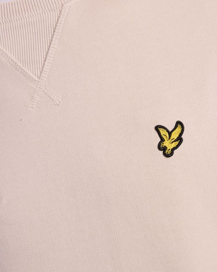Lyle & Scott Sweater Beige heren (CREW NECK SWEATSHIRT - ML424VOG.W870) - GL Sport (Sluis)