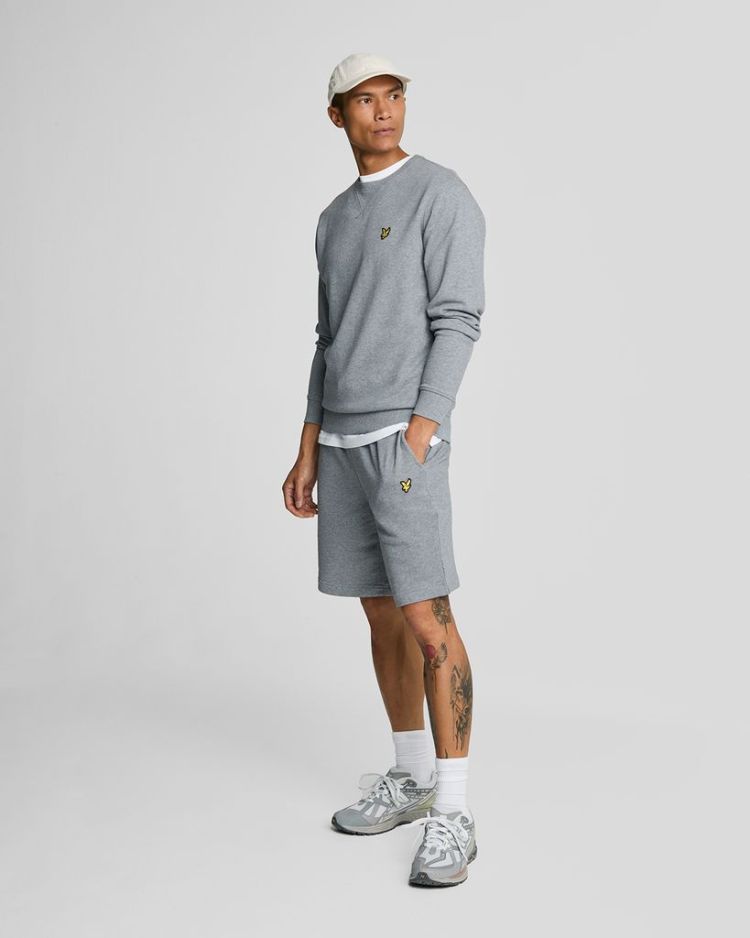 Lyle & Scott Sweater Grijs heren (CREW NECK SWEATSHIRT - ML424VOG.T28) - GL Sport (Sluis)